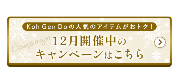 12月開催中のキャンペーンはこちら