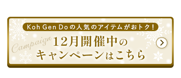 12月開催中のキャンペーンはこちら