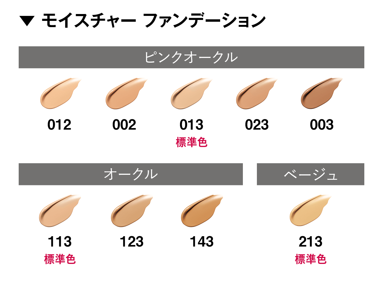 ▼ モイスチャー ファンデーション