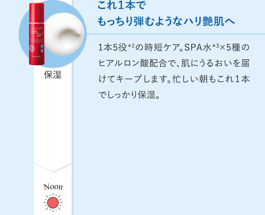 これ１本でもっちり弾むようなハリ艶肌へ