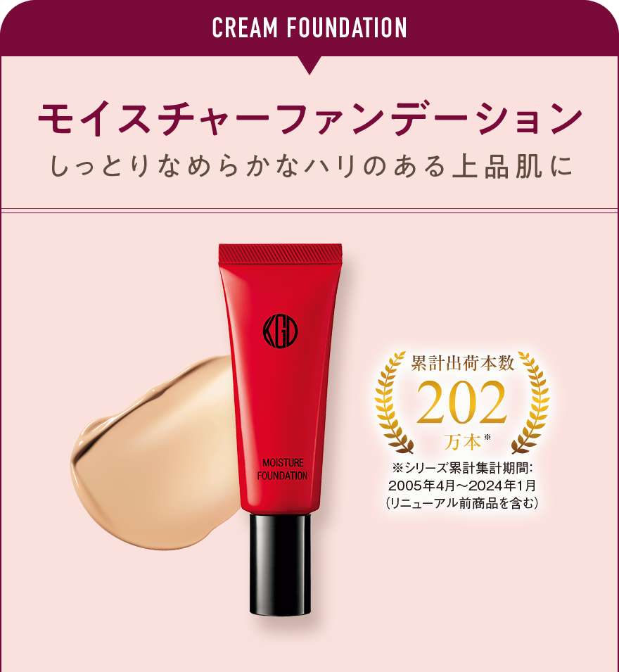 モイスチャーファンデーション