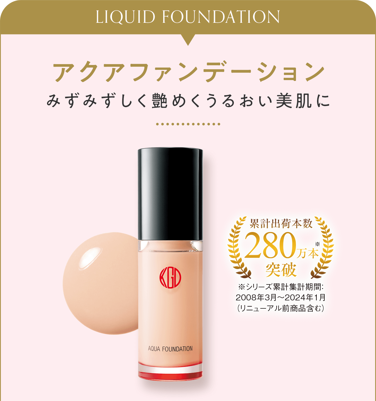 アクアファンデーション