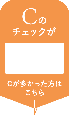 Cが多かった方はこちら