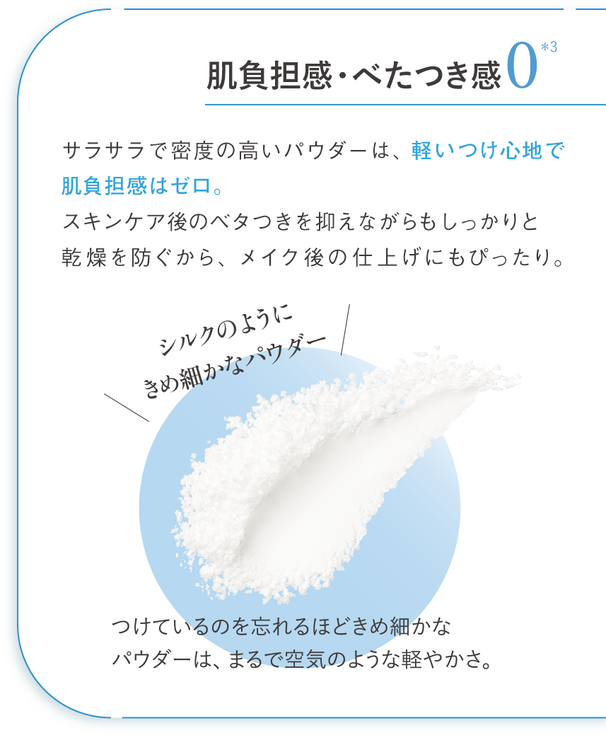 24時間肌を守る。日中はもちろん就寝時にもダイレクトに美容成分＊2を補うことで、肌にうるおいのフタをします。24時間、肌をやさしく守りながら柔らかでなめらかな素肌へと導きます。