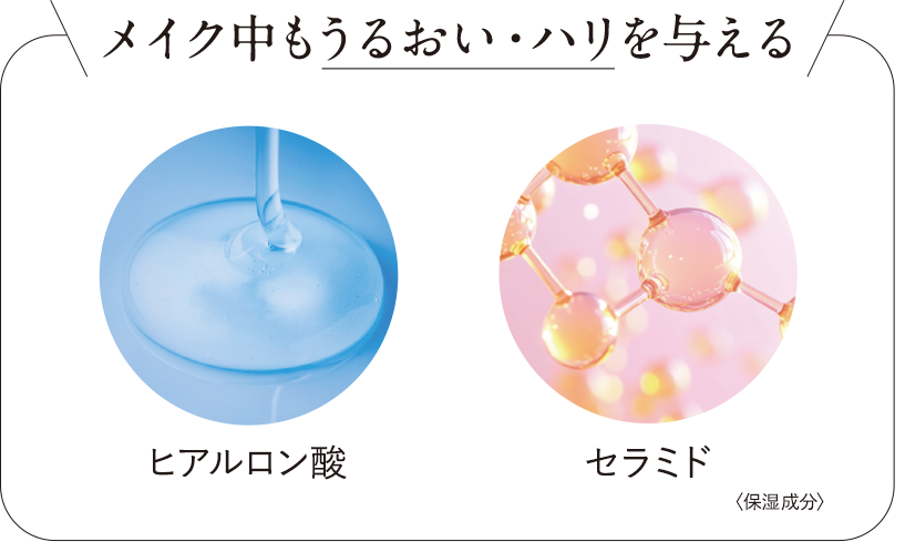 自分の肌悩みに合わせて色チョイス！グラフ。