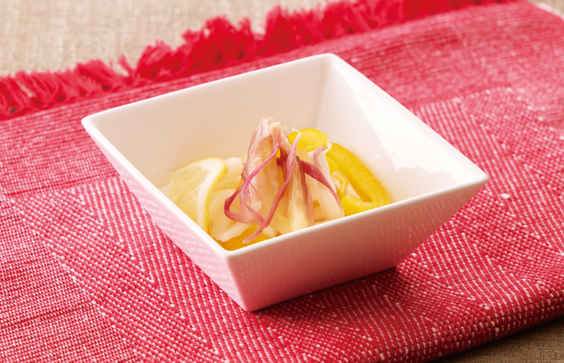 塩麹わさびのトマトサラダ