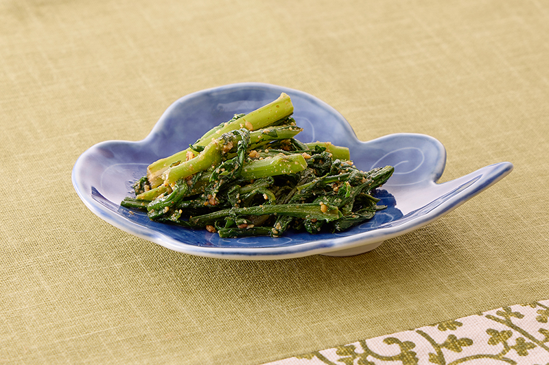 春菊の胡麻和え