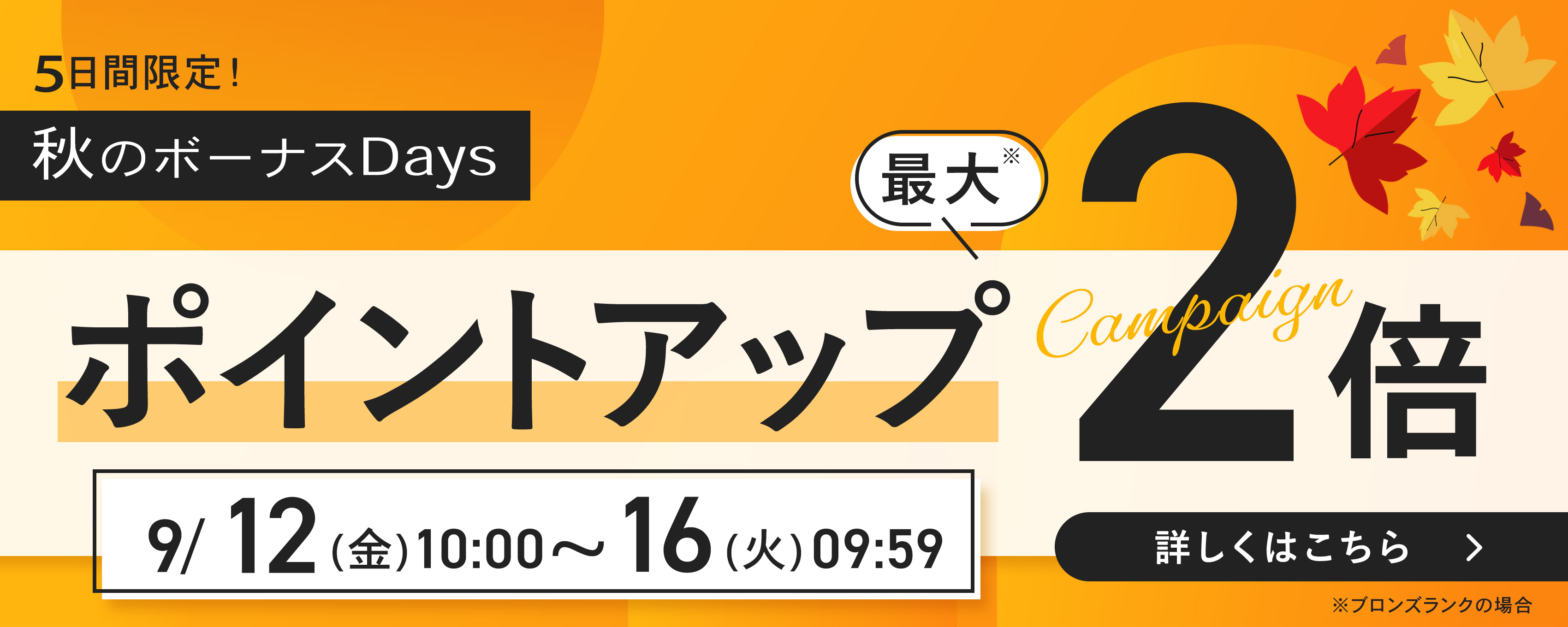 ポイントアップキャンペーン
