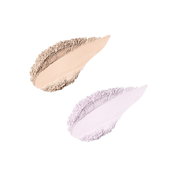 【限定】UVフェイスパウダー選べる2個セット(ソフトベージュ-クリスタルピンク)