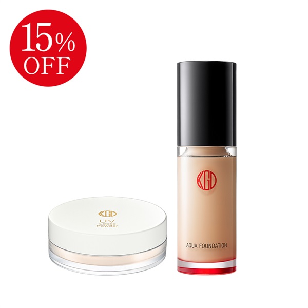 【限定】アクアファンデーション×UVフェイスパウダー